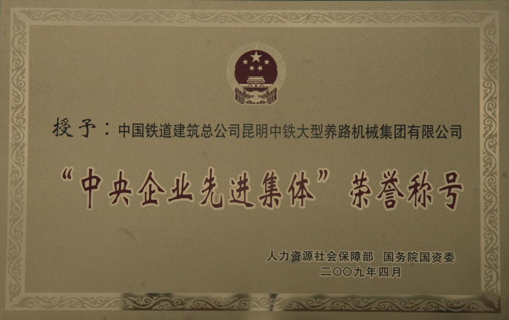 中央企业先进集体